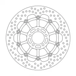 Δισκόπλακα MOTO-MASTER HALO FRONT DISC KAWASAKI ZRX 1200 R 06