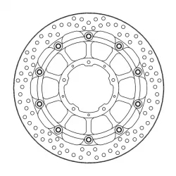 Δισκόπλακα εμπρός MOTO-MASTER BRAKE DISC R HALO FR L/R HONDA        CBR 1000 RR-R ABS