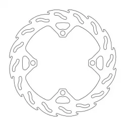 Δισκόπλακα MOTO-MASTER BRAKE ROTOR FIX FLAME KAWASAKI Z H2 1000 ABS 23