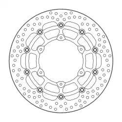 Δισκόπλακα MOTO-MASTER BRAKE ROTOR FLOAT ROUND SMC 690 R ABS