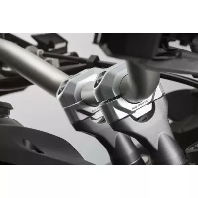 Αποστάτες τιμονιού μοτοσυκλέτας SW-MOTECH για FOR 22mm SILVER \