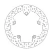Δισκόπλακα MOTO-MASTER HALO REAR DISC BMW R NINE T ABS 23 thumb