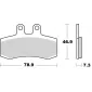 Τακάκια φρένων MOTO-MASTER BRAKE PAD CERAMIC MOTO GUZZI V85 850 TT 23 thumb