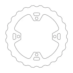 Δισκόπλακα MOTO-MASTER BRAKE ROTOR FIX WAVE MUD HONDA CRF 250 RX 23 Δισκόπλακα MOTO-MASTER BRAKE ROTOR FIX WAVE MUD HONDA CRF 250 RX 23