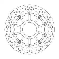 Δισκόπλακα MOTO-MASTER HALO FRONT DISC HONDA CBR 954 RR 03