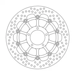 Δισκόπλακα MOTO-MASTER HALO FRONT DISC DUCATI HYPERMOTARD 796 Δισκόπλακα MOTO-MASTER HALO FRONT DISC DUCATI HYPERMOTARD 796