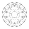 Δισκόπλακα MOTO-MASTER BRAKE ROTOR FLOAT ROUND 5