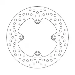 Δισκόπλακα MOTO-MASTER HALO REAR DISC HONDA XL 700 V ABS