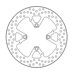 Πίσω δισκόπλακα μοτοσυκλέτας MOTO-MASTER BRAKE DISC HALO DUCATI XDIAVEL 1262 S ABS 23