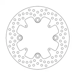 Δισκόπλακα MOTO-MASTER BRAKE ROTOR FIX ROUND L/R HONDA CB 300 F 17 Δισκόπλακα MOTO-MASTER BRAKE ROTOR FIX ROUND L/R HONDA CB 300 F 17