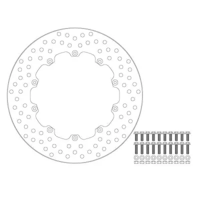 Δισκόπλακα MOTO-MASTER BRAKE ROTOR FIX ROUND L/R BMW R 1100 RS ABS 99-01
