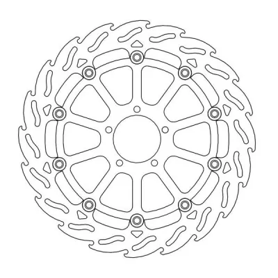Δισκόπλακα MOTO-MASTER BRAKE ROTOR FIX FLAME LEFT KTM SUPER DUKE 1290 R ABS 23