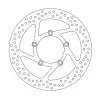 Δισκόπλακα MOTO-MASTER BRAKE ROTOR FIX ROUND LEFT