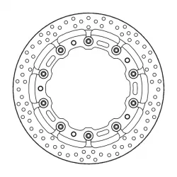 Δισκόπλακα εμπρός MOTO-MASTER HALO PRO για BMW R NINE T ABS 23