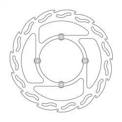 Δισκόπλακα MOTO-MASTER FLAME FR DISC KAWASAKI KAWASAKI KLX 300 R 07