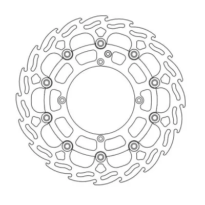 Δισκόπλακα MOTO-MASTER BRAKE ROTOR FLOAT FLAME L SWM RS 300 R 20