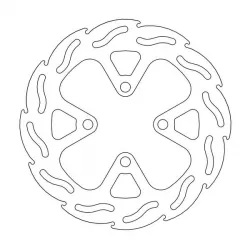 Δισκόπλακα MOTO-MASTER BRAKE ROTOR FIX FLAME LEFT HONDA	PCX 125 ABS 22