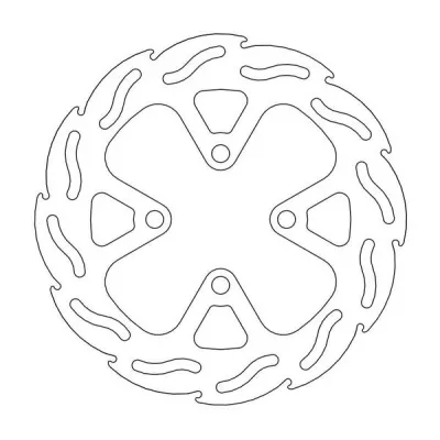 Δισκόπλακα MOTO-MASTER BRAKE ROTOR FIX FLAME LEFT HONDA	PCX 125 ABS 22