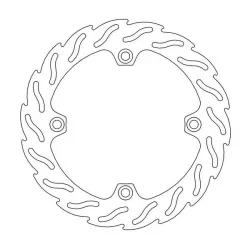 Δισκόπλακα MOTO-MASTER MOTO M. FRT FLAME L HONDA