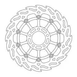 Δισκόπλακα μοτοσυκλέτας MOTO-MASTER FLAME FRONT DISC GSX-R 1100 95-98