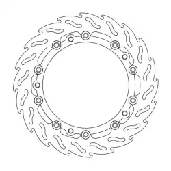 Δισκόπλακα MOTO-MASTER FLAME RIGHT FRONT DISC BMW./