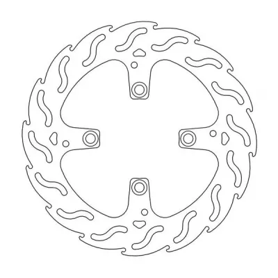 Δισκόπλακα MOTO-MASTER BRAKE ROTOR FIX FLAME LEFT DUCATI        STREETFIGHTER 1100 S 13