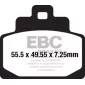 Τακάκια μοτοσυκλέτας EBC SFA ORG SCOOTER SFA681 thumb