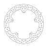 Δισκόπλακα MOTO-MASTER BRAKE ROTOR FIX ROUND L/R BMW K 1600 GRAND AMERICA ABS 23