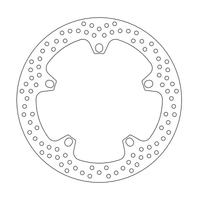 Δισκόπλακα MOTO-MASTER BRAKE ROTOR FIX ROUND L/R BMW K 1600 GRAND AMERICA ABS 23