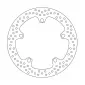Δισκόπλακα MOTO-MASTER BRAKE ROTOR FIX ROUND L/R BMW K 1600 GRAND AMERICA ABS 23 thumb