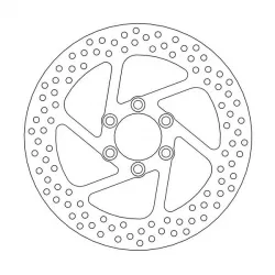 Δισκόπλακα MOTO-MASTER BRAKE ROTOR FIX ROUND LEFT SUZUKI VS 1400 GLP 04