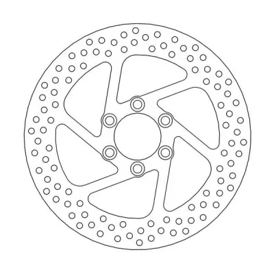Δισκόπλακα MOTO-MASTER BRAKE ROTOR FIX ROUND LEFT SUZUKI VS 1400 GLP 04