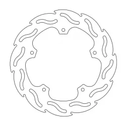 Δισκόπλακα μοτοσυκλέτας MOTO-MASTER FLAME REAR DISC S 1000 XR ABS 23