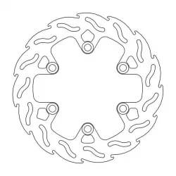 Δισκόπλακα MOTO-MASTER FLAME DISC REAR FIX KTM DUKE 125 ABS Δισκόπλακα MOTO-MASTER FLAME DISC REAR FIX KTM DUKE 125 ABS