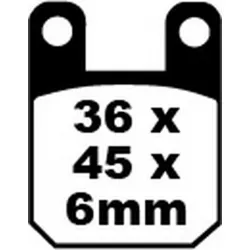 Τακάκια μοτοσυκλέτας EBC HH SINT SCOOTER SFA115HH Τακάκια μοτοσυκλέτας EBC HH SINT SCOOTER SFA115HH