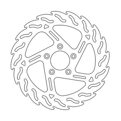 Δισκόπλακα MOTO-MASTER BRAKE ROTOR FIX FLAME R Harley Davidson XL 883 R 10-13