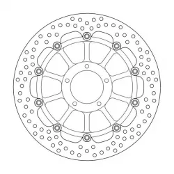 Δισκόπλακα MOTO-MASTER HALO FRONT DISC DUCATI STREETFIGHTER V2 955 ABS