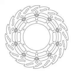 Δισκόπλακα MOTO-MASTER BRAKE ROTOR FLOAT FLAME 5