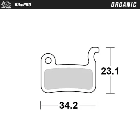 Τακάκια φρένων MOTO-MASTER BRAKE PAD ORGANIC Τακάκια φρένων MOTO-MASTER BRAKE PAD ORGANIC