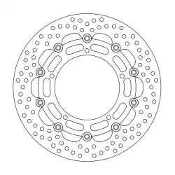 Δισκόπλακα MOTO-MASTER HALO FRONTDISC YAMAHA YZF-R7 ABS 22