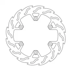 Δισκόπλακα MOTO-MASTER BRAKE ROTOR FLAME YAMAHA XJR 1300