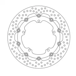 Δισκόπλακα MOTO-MASTER HALO FRONT DISC TRIUMPH SPEED TRIPLE 1050 RS ABS Δισκόπλακα MOTO-MASTER HALO FRONT DISC TRIUMPH SPEED TRIPLE 1050 RS ABS