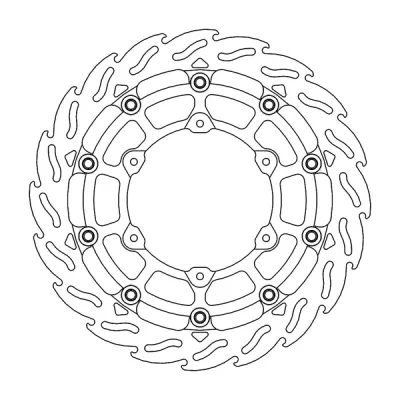 Δισκόπλακα MOTO-MASTER BRAKE ROTOR FLOAT FLAME KTM	SMC 690 R ABS 23
