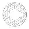 Δισκόπλακα MOTO-MASTER BRAKE ROTOR FIX ROUND TRIUMPH SCRAMBLER 865 16