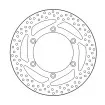 Δισκόπλακα MOTO-MASTER BRAKE ROTOR FIX ROUND TRIUMPH SCRAMBLER 865 16 Δισκόπλακα MOTO-MASTER BRAKE ROTOR FIX ROUND TRIUMPH SCRAMBLER 865 16 thumb