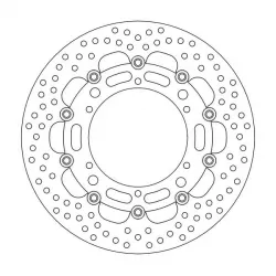 Δισκόπλακα MOTO-MASTER HALO FRONTDISC YAMAHA MT-01 1700