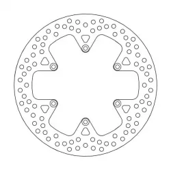 Δισκόπλακα MOTO-MASTER HALO REAR DISC BMW G 650 GS ABS 16 Δισκόπλακα MOTO-MASTER HALO REAR DISC BMW G 650 GS ABS 16
