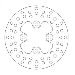 Δισκόπλακα MOTO-MASTER FRONT DISC ROUND YAMAHA YFZ 450 R 23