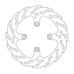 Δισκόπλακα MOTO-MASTER BRAKE ROTOR FIX FLAME LEFT DUCATI        STREETFIGHTER V4 1100 ABS 23