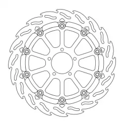 Δισκόπλακα MOTO-MASTER BRAKE ROTOR FLOAT FLAME RACE KTM SUPER DUKE 1290 R ABS 21-23 Δισκόπλακα MOTO-MASTER BRAKE ROTOR FLOAT FLAME RACE KTM SUPER DUKE 1290 R ABS 21-23